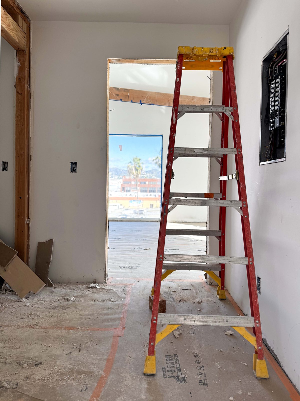 Third Floor During Construction